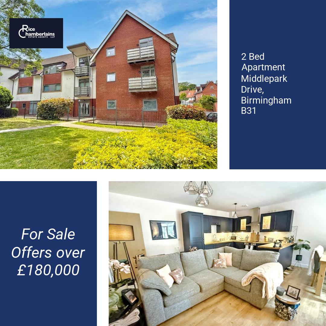 ricechamberlain's tweet image. For Sale 2 Bed Apartment Offers over £180,000

Contact Us for more details:
Tel: 0121 721 0899
Email: sales@ricechamberlains.co.uk

#propertybirmingham #propertyforsale