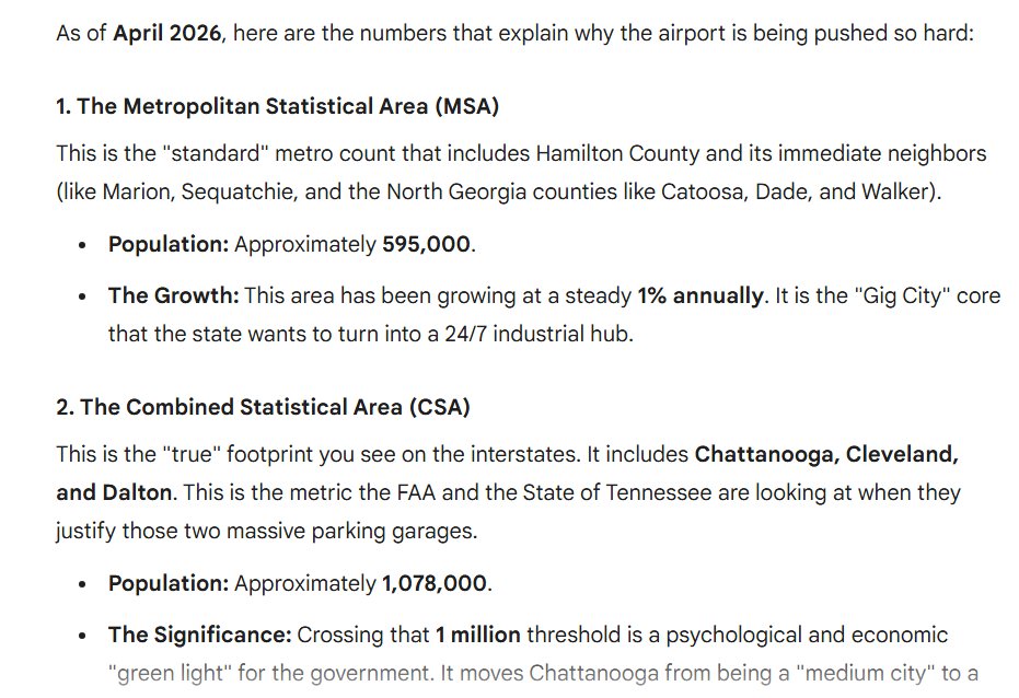RealChattSpace's tweet image. No one says how big Chattanooga really is, the population with all the surrounding towns..

So I will... Here goes: 595,000 in the metro and Combined Statistical Area ... Chattanooga, Dalton, GA and Cleveland TN  - Population: 1,078,000 
#chattanooga #tennessee #people #family