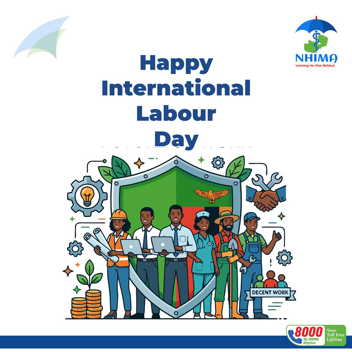 NHIMA_'s tweet photo. This Labour Day, we celebrate the hardworking men and women who drive our nation forward.  

NHIMA is committed to protecting your health, so you can keep building, growing, and providing for your families with peace of mind.  

#LabourDay #NHIMA https://t.co/kVH8dIMYf9