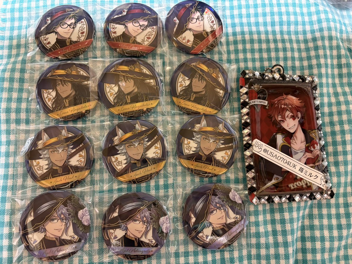ツイステ レオナ バースデー ブルーム 缶バッジ 【公式通販】