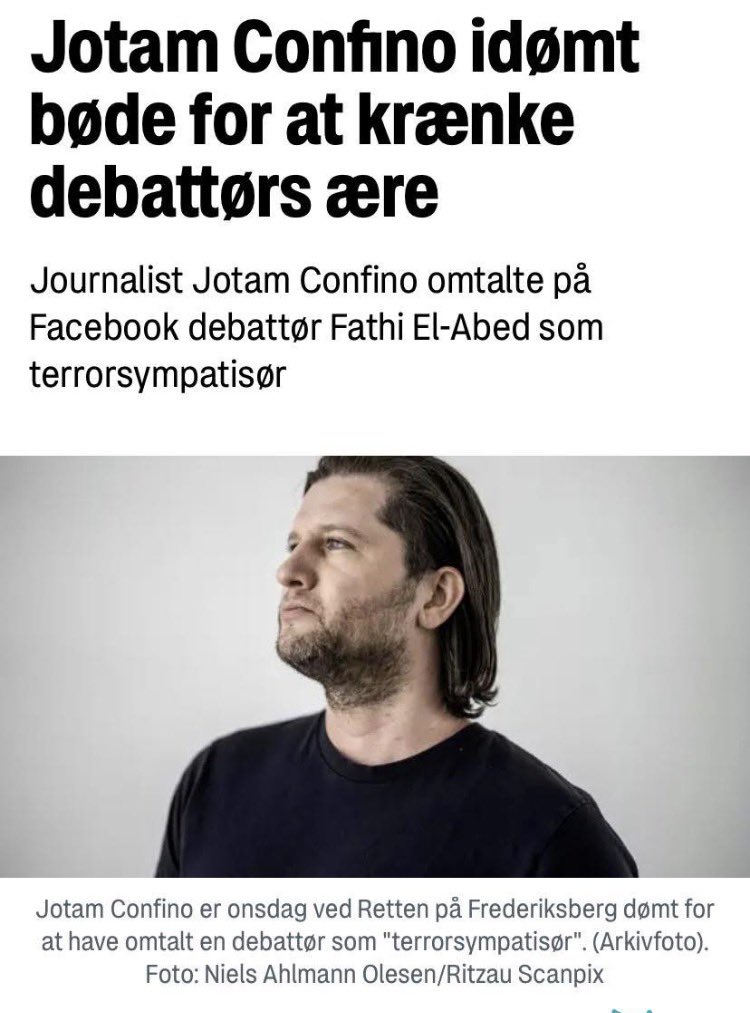 Så man kan altså ikke kalde folk hvad som helst, bare fordi man løber tør for argumenter 😊