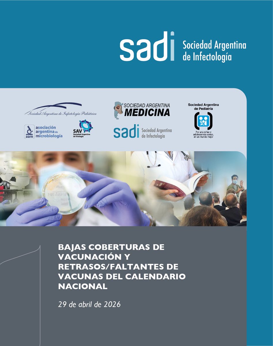 Sociedad Argentina Infectología tweet media
