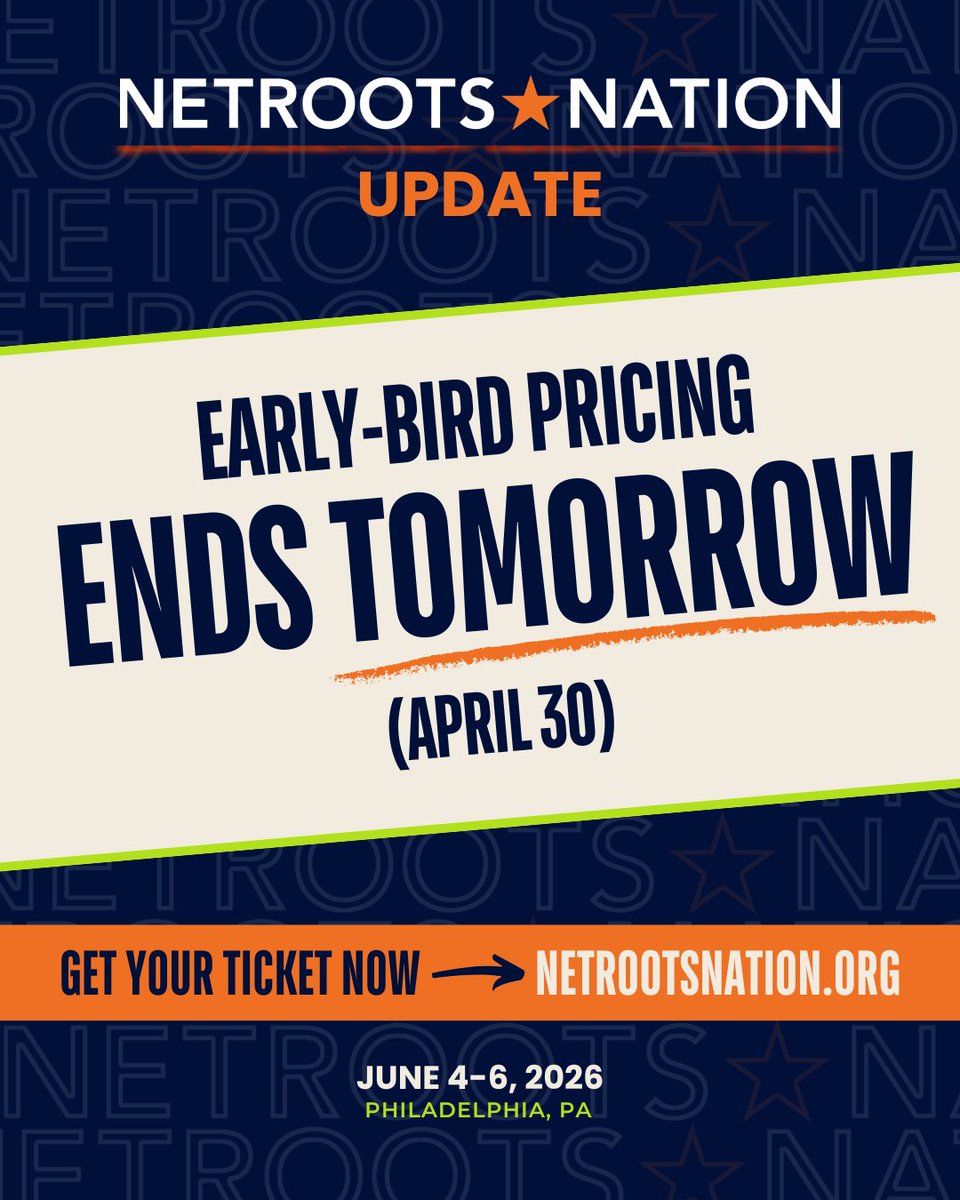 Netroots Nation tweet media
