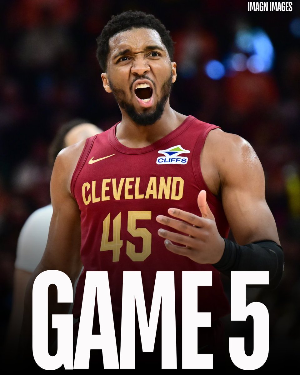 betJACK's tweet image. Series tied 2–2. Back in THE LAND. 🔥

Do the #Cavs protect home court tonight? 👀

#LetEmKnow | #Cleveland | #NBA