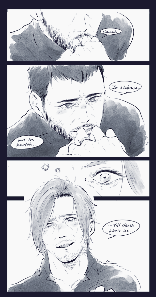 u_yjk_1029's tweet photo. クリレオ💍
#chreon #LeonKennedy https://t.co/0VCB4n1mV2