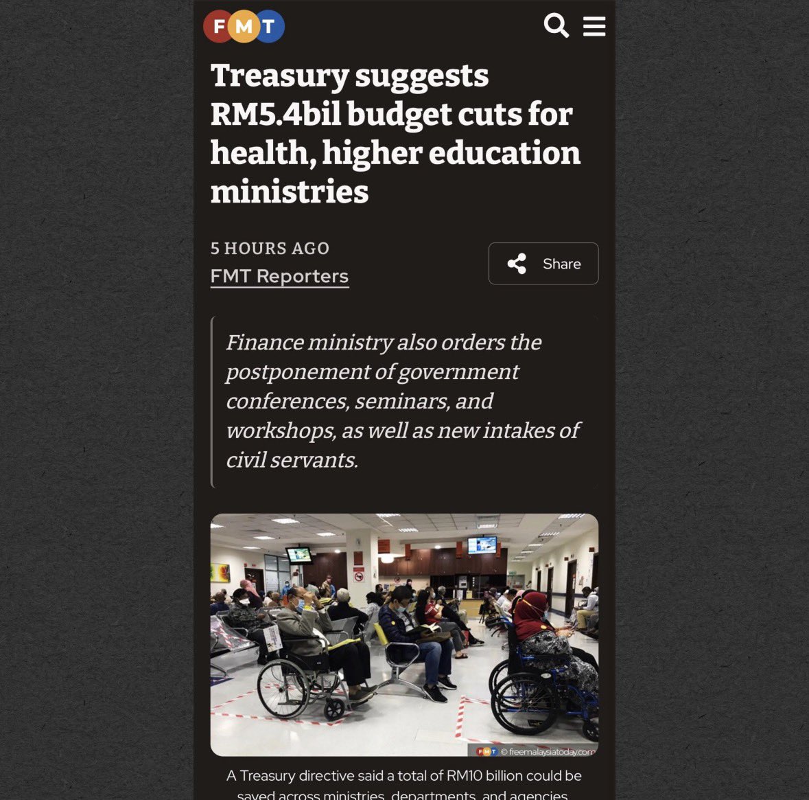 HalimCrypto's tweet photo. Apa bodohnya kerajaan Madani ni . Apa kerja pun tak tahu buat. Apa ke gila budget utk kesihatan nak di potong . Yg ada skrg pun tak cukup lagi dia nak cut budget . Makin ramailah rakyat Malaysia yg akan mati lebih cepat kerana tak dpt service rawatan yg sempurna dan cepat. https://t.co/a1E3scaJBt