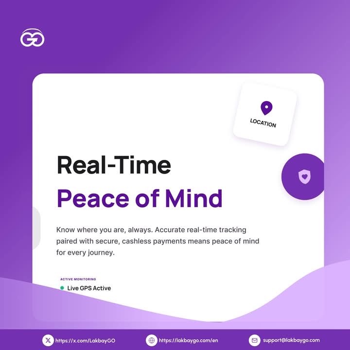 LakbayGO's tweet image. Safety isn’t a feature ;it’s the foundation.

With LakbayGO, every ride is built on real-time tracking, verified riders, and secure transactions so you always know who’s picking you up.

Peace of mind, every trip.

#LakbayGO #RideSafe #Startup #Tech