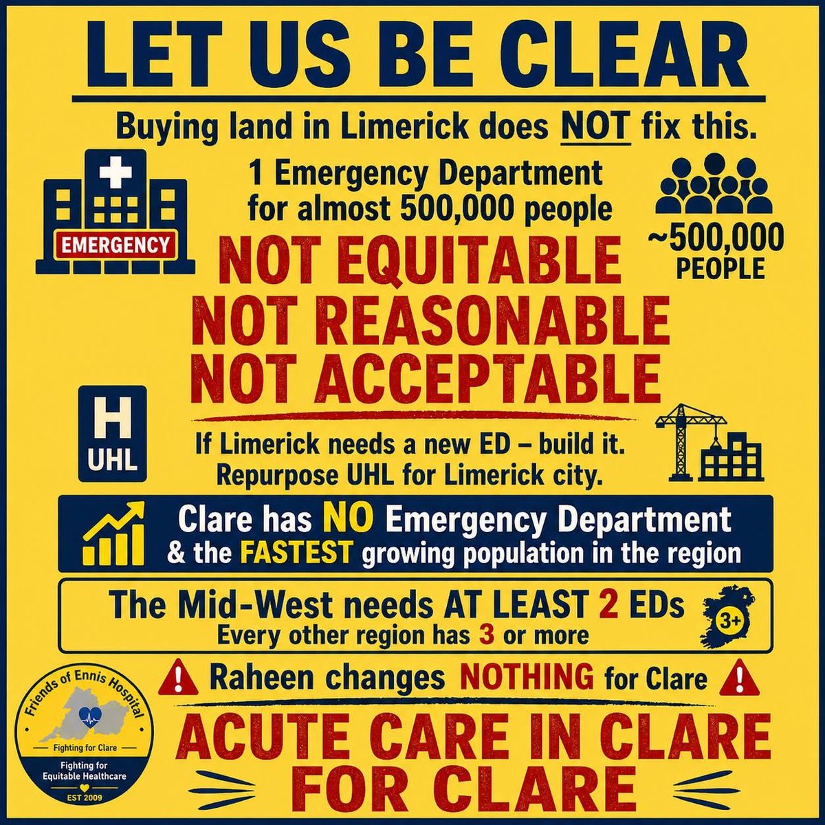 Friends of Ennis Hospital tweet media