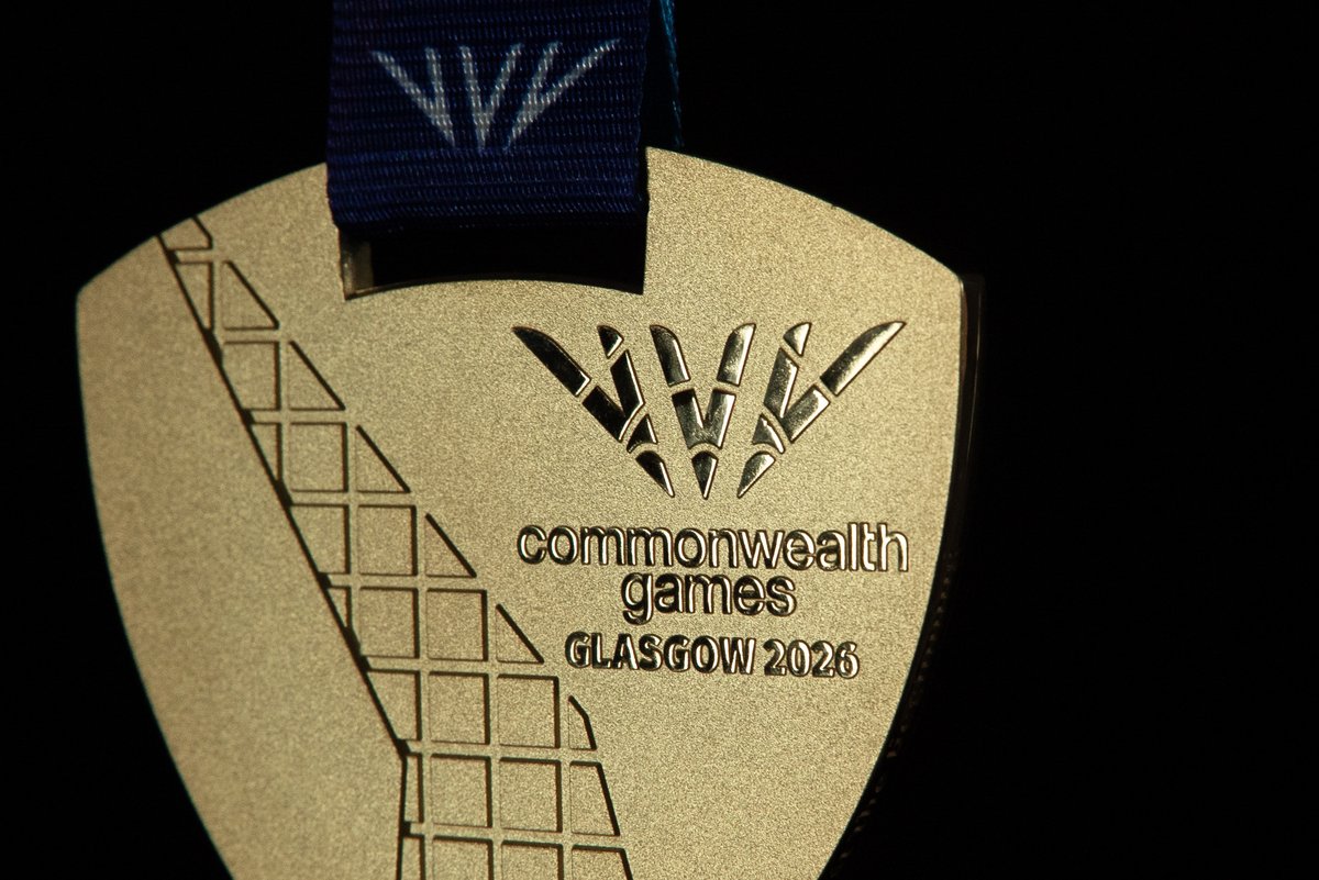 Glasgow_2026's tweet image. Our #Glasgow2026 prize medals 😍