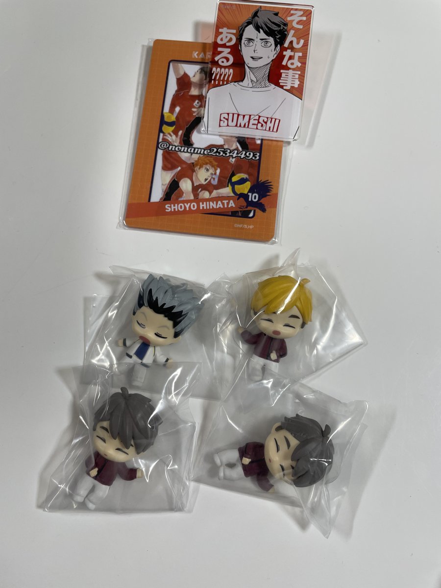 noname25344933's tweet photo. ハイキュー　カプセルトイ  ねむらせ隊
２弾　譲渡

譲→写真のもの
宮侑、宮治、木兎

求→定価(+送料)

＊郵送or後日池袋手渡し
＊ゆうちょ・みずほ銀行、メルペイ、P.ayPa.yに対応しております。 https://t.co/tjjNqH6P20