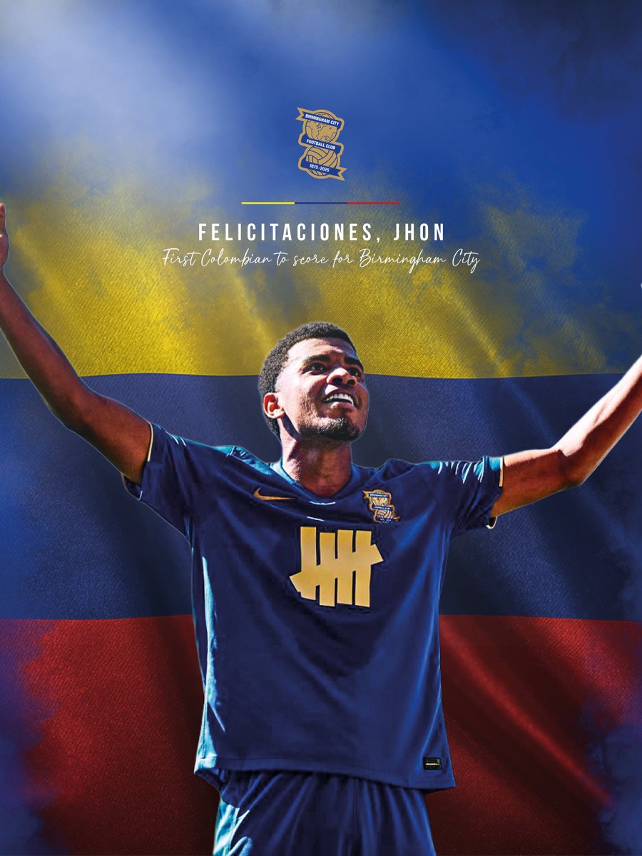 Felicitaciones 🇨🇴👏

Big Jhon creating Blues history.