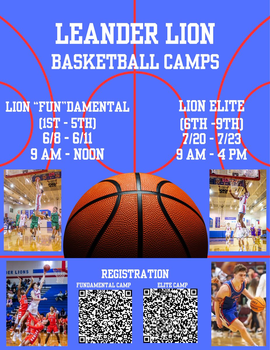 LLionHoops's tweet photo. 🏀🏀 CAMP REGISTRATION 🏀🏀

Lion Basketball Camp registration will be live May 1st!  

https://t.co/CHKtOxjkV4 https://t.co/gMzGOObz5C