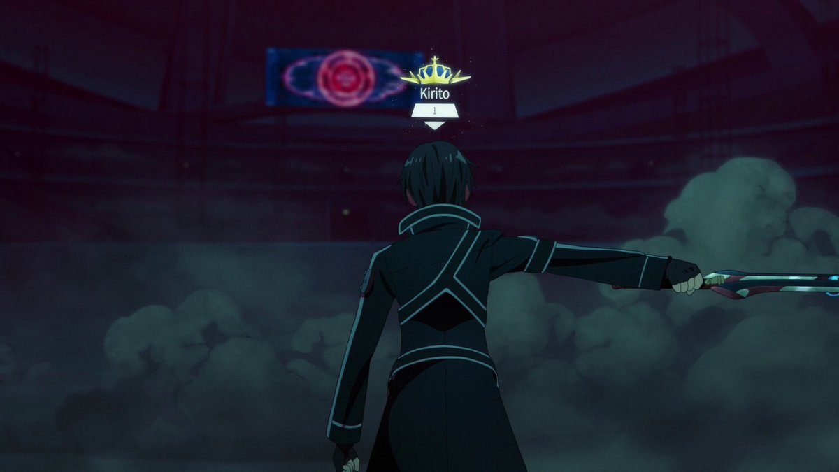 gamerturk95's tweet photo. With his defeat of An Incarnation of the Radius, Kirito overtook Rank 1 from the recreation of Yuuna.
As she sang one last song to the crowds, Smile For You, Kirito in his SAO Avatar dispatched the remaining bosses in the room.
#sao_anime #SwordArtOnline #SAOOS https://t.co/qZskOUKOzX