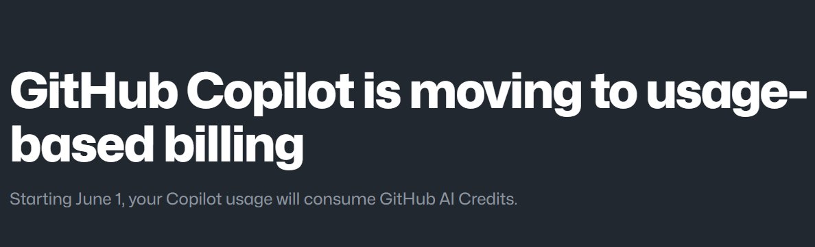 GitHub Copilot Announces Shift to Usage-Based Billing wit...