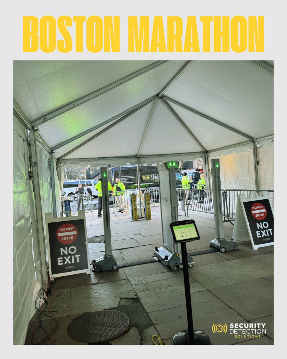 SDMDX's tweet image. Proud to support the Boston Marathon—keeping race day safe &amp;amp; seamless. 🏃‍♂️

#BostonMarathon #EventSecurity #SafetyFirst
