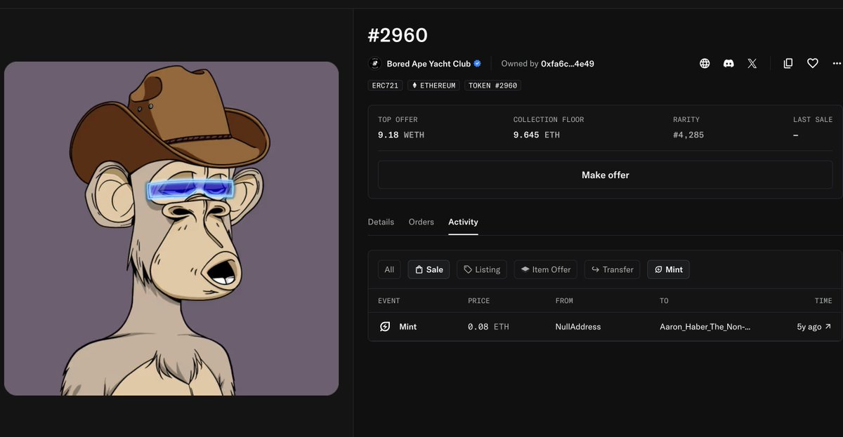 Aaron Haber🍌 tweet media