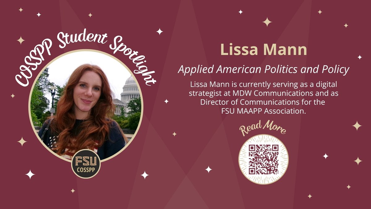 FSU Department of Political Science tweet media