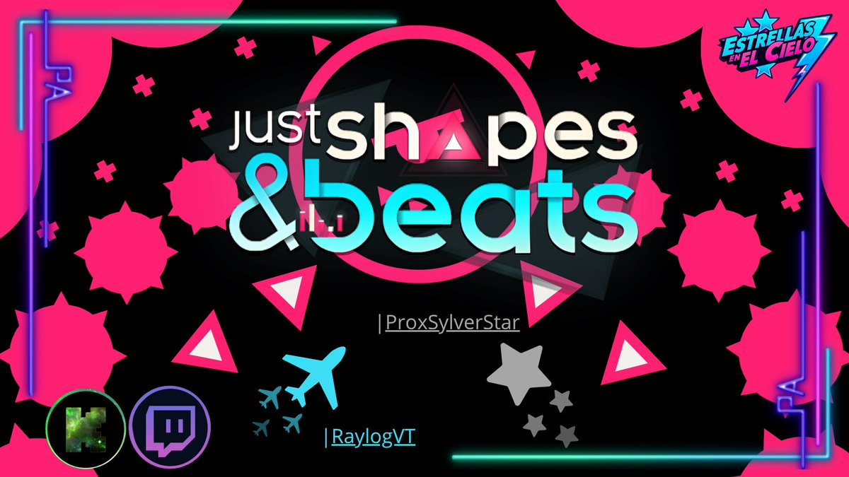 ProxSylverStar's tweet image. ✈️🌌 ¡Estrellitas, hoy aterriza un invitado especial! ⭐
Desde el aeropuerto al NightShift llega el piloto @RaylogVT 🎧💫

A las 22:00 (ARG) 19:00 (MX) jugamos Just Shapes &amp;amp; Beats 💥🎶 en un nuevo bloque de ESTRELLAS EN EL CIELO 🚀

Caos, ritmo y dupla explosiva 🔥

#Collab #JSAB