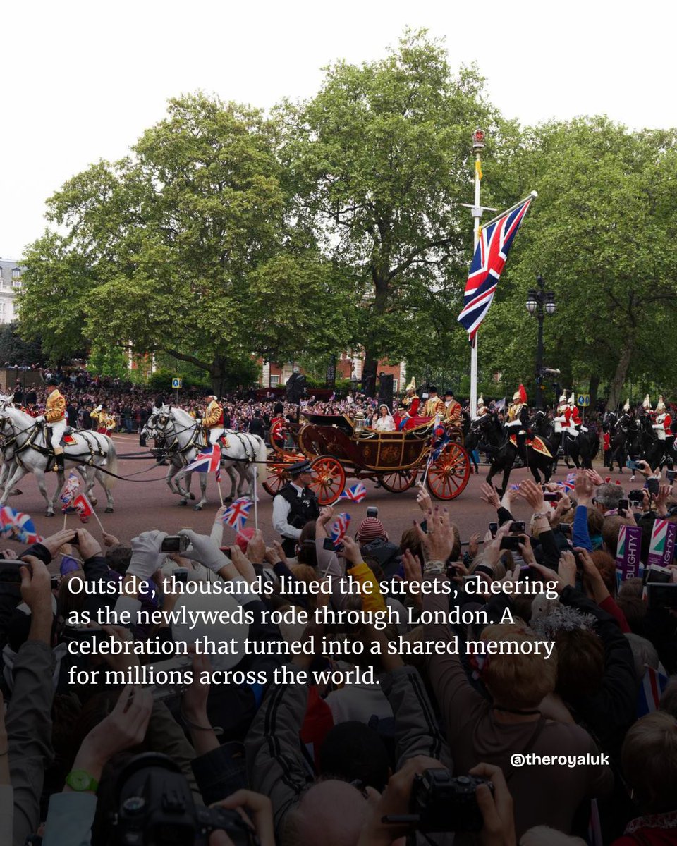 TheRoyalUK1's tweet image. 15 years later, Prince William and Kate Middleton’s royal wedding remains unforgettable. 
From Westminster Abbey to the iconic balcony kiss, it was a moment that captivated the world. 
👑
#RoyalWedding #PrinceWilliam #KateMiddleton #RoyalFamily #Anniversary