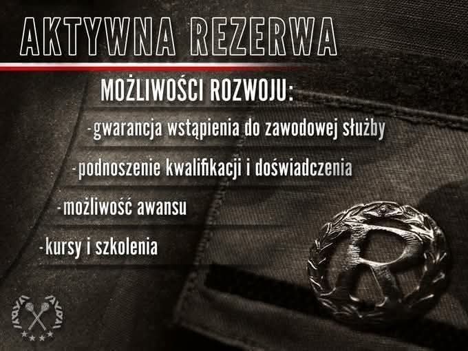 WCRBrzeg's tweet image. 📢AKTYWNA REZERWA-Służba na Twoich zasadach❗
Masz za sobą przeszkolenie wojskowe❓ Tęsknisz za mundurem, ale prowadzisz stabilne życie cywilne 🤔
#AR to służba stworzona właśnie dla Ciebie🫵To doskonały sposób, by łączyć karierę zawodową z #WojskoPolskie
facebook.com/share/p/1DmkHd…