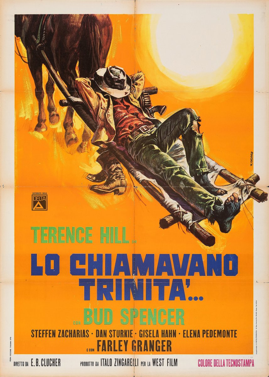 a_picture_plain's tweet photo. "Lo chiamavano Trinità... (They Call Me Trinity)"
Italian film poster
1970
#art
#artwork
#artmattersandthings
#artappreciation
#cinema
#movie
#poster
#movieposter
#posterwednesday
#enzobarboni
#terencehill
#budspencer https://t.co/mgvDzpHIYJ