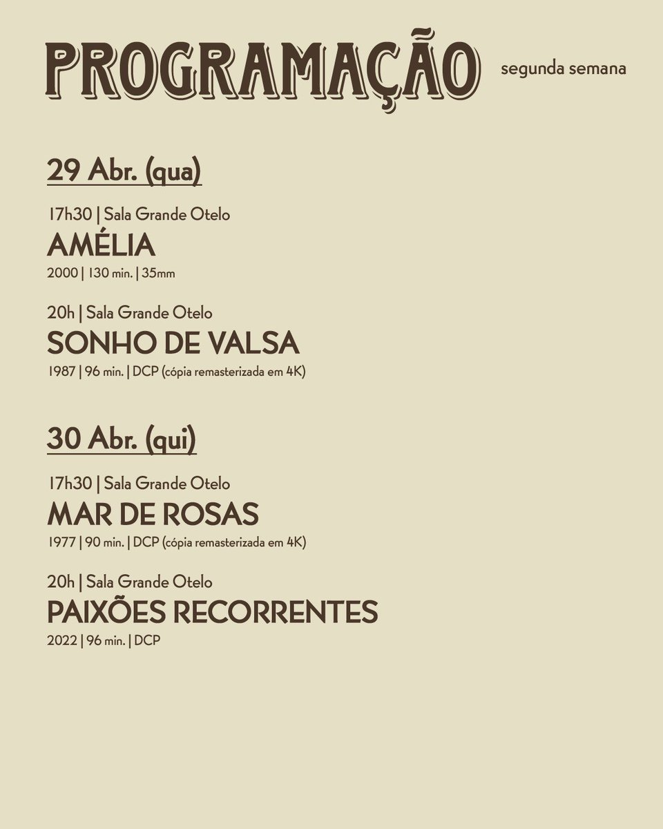 Cinemateca Brasileira tweet media