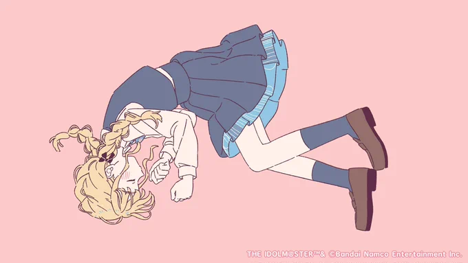 学園アイドルマスター 藤田ことね『ふわふわ』 MVイラスト担当いたしました!藤田ことねさんお誕生日おめでとうございます