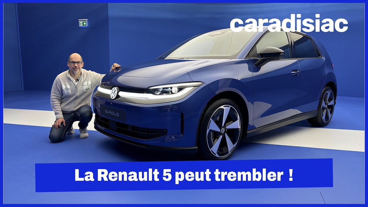 dmeance's tweet image. La Volkswagen ID. Polo est-elle meilleure que la Renault 5 ? youtu.be/l-mP0F0XSYQ?si… via @YouTube @Caradisiac 
@vw_france #Volkswagen #ID #Polo #IDPolo #VolkswagenIDPolo #Citadine #Electrique #Présentation #VoitureElectrique #BEV #EV #VE