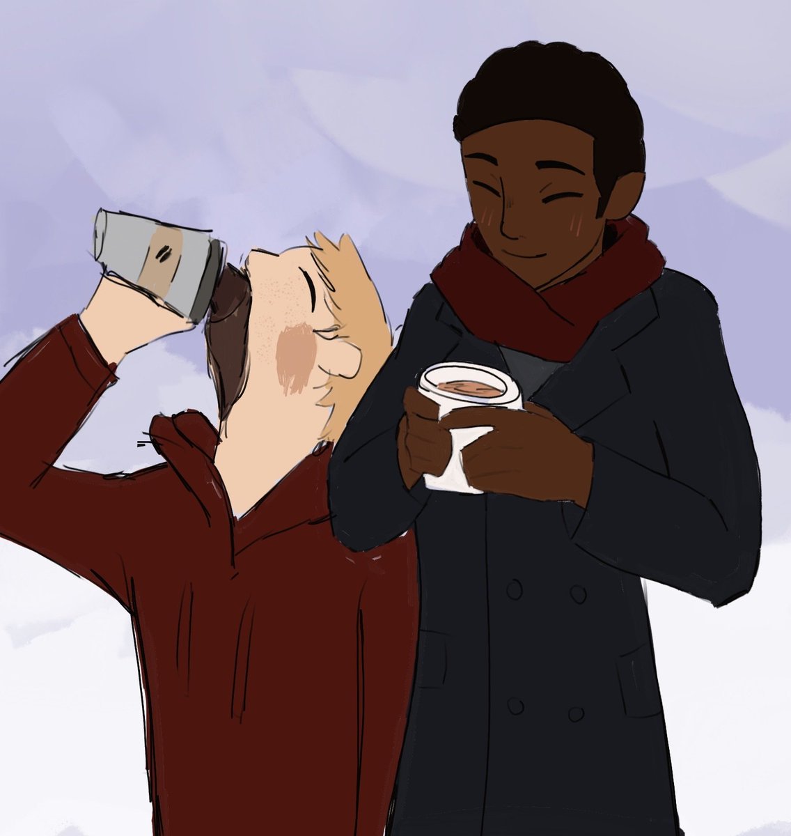 willgoonham's tweet image. Deamus coffee date!