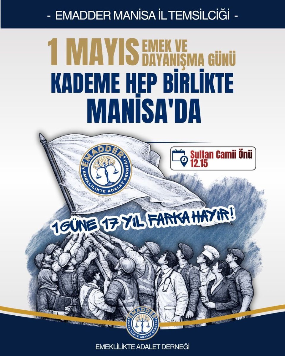 EMEKLİLİKTE ADALET DERNEĞİ ⚖️ tweet media