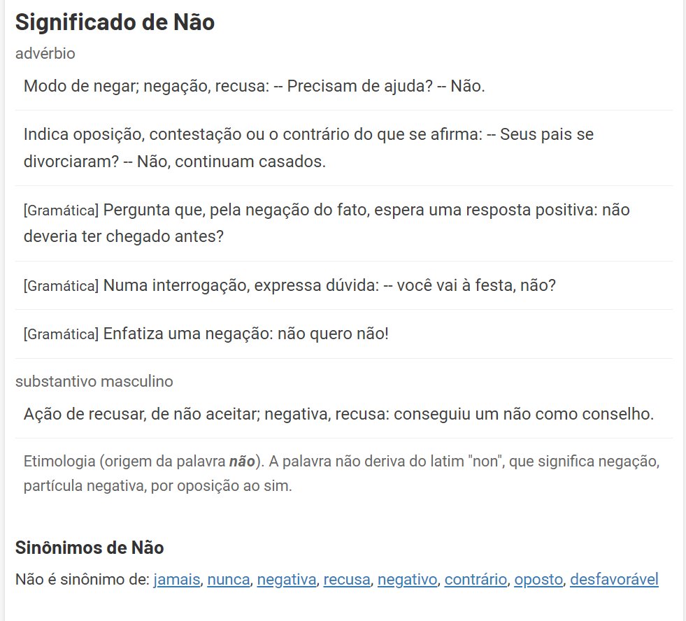 O cambada do <a href="/SenadoFederal/">Senado Federal</a> ! Bessias NÃO! Sabem o que é não? Fica aí se nunca usaram o dicionário!