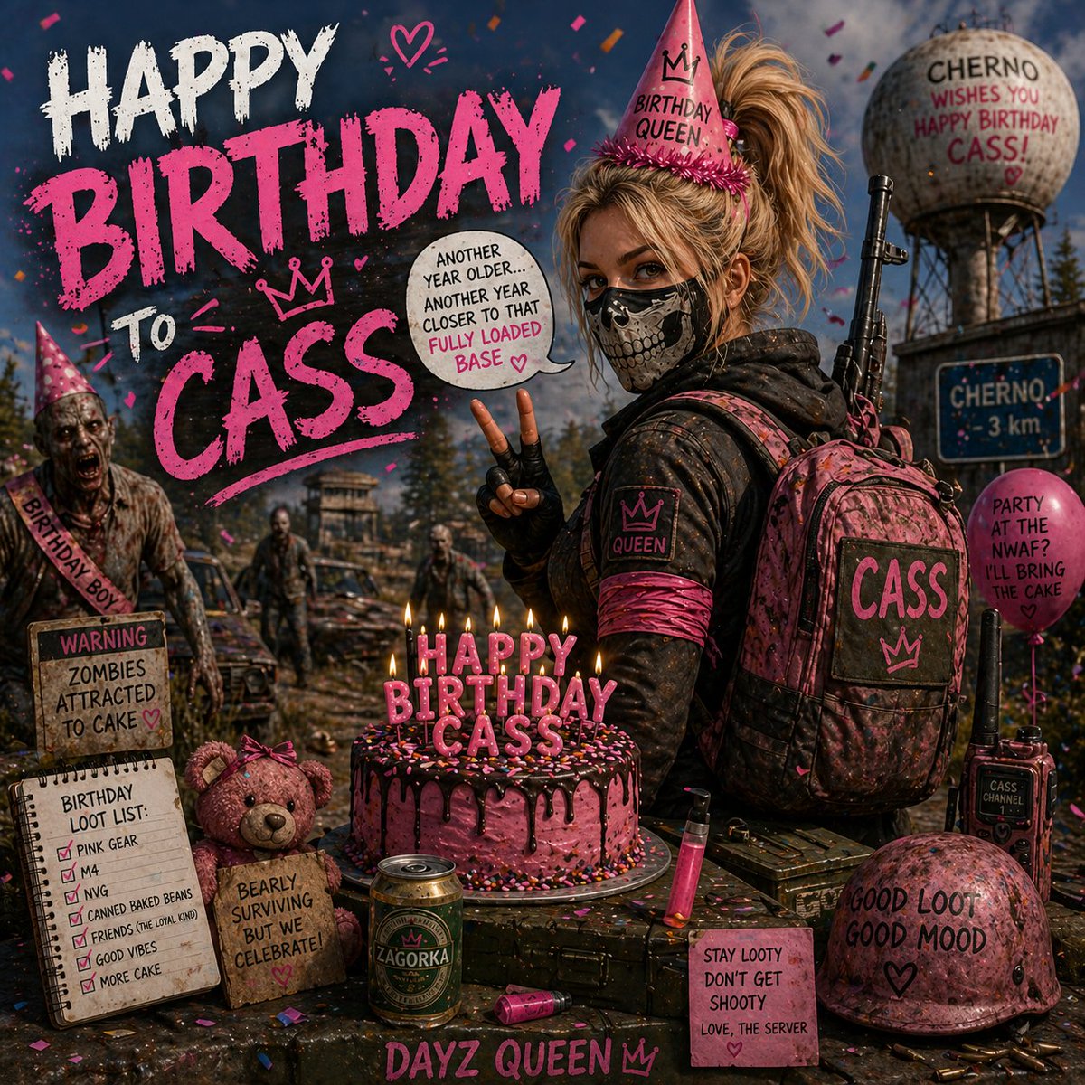 Join me May 3rd at 9am CST/3pm GMT for my Birthday Stream Snipe Event on The Lair Servers! Thank you Orangehands for the kick ass image!