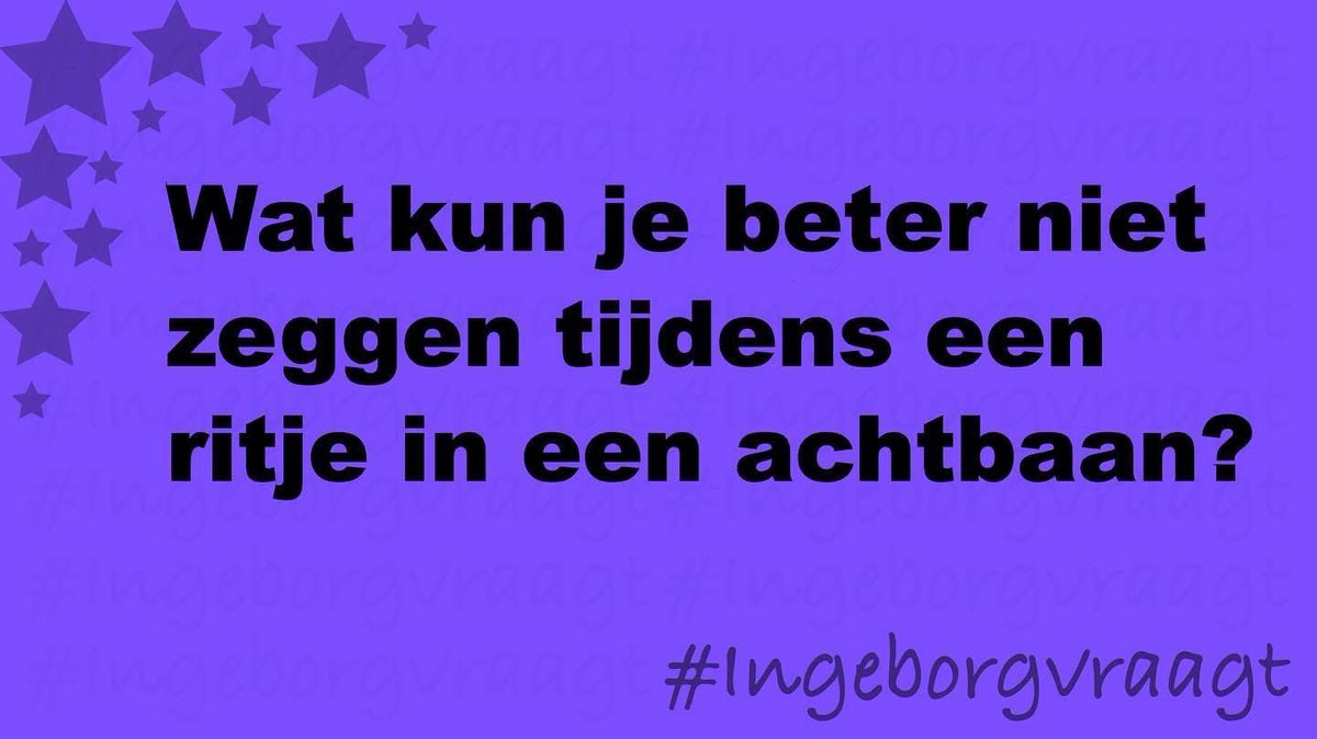 #IngeborgVraagt🍀😇 tweet media