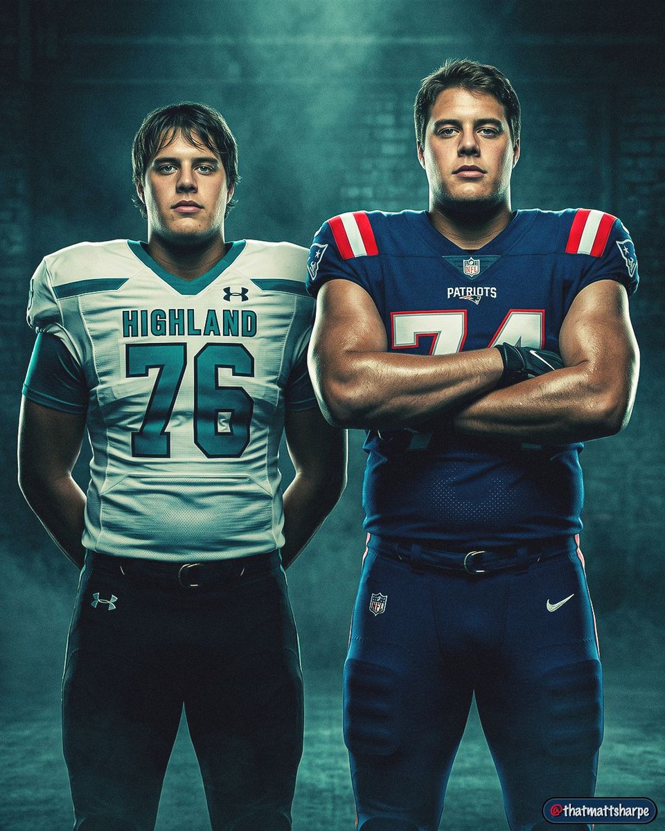 thatmattsharpe's tweet image. From HS to the pros, what a tremendous milestone on the journey for each of these young men. Go Pats. 😤📈

@CalebLomu51
@Gabeosama
@EliRaridon
@karonprunty9

#NEPats