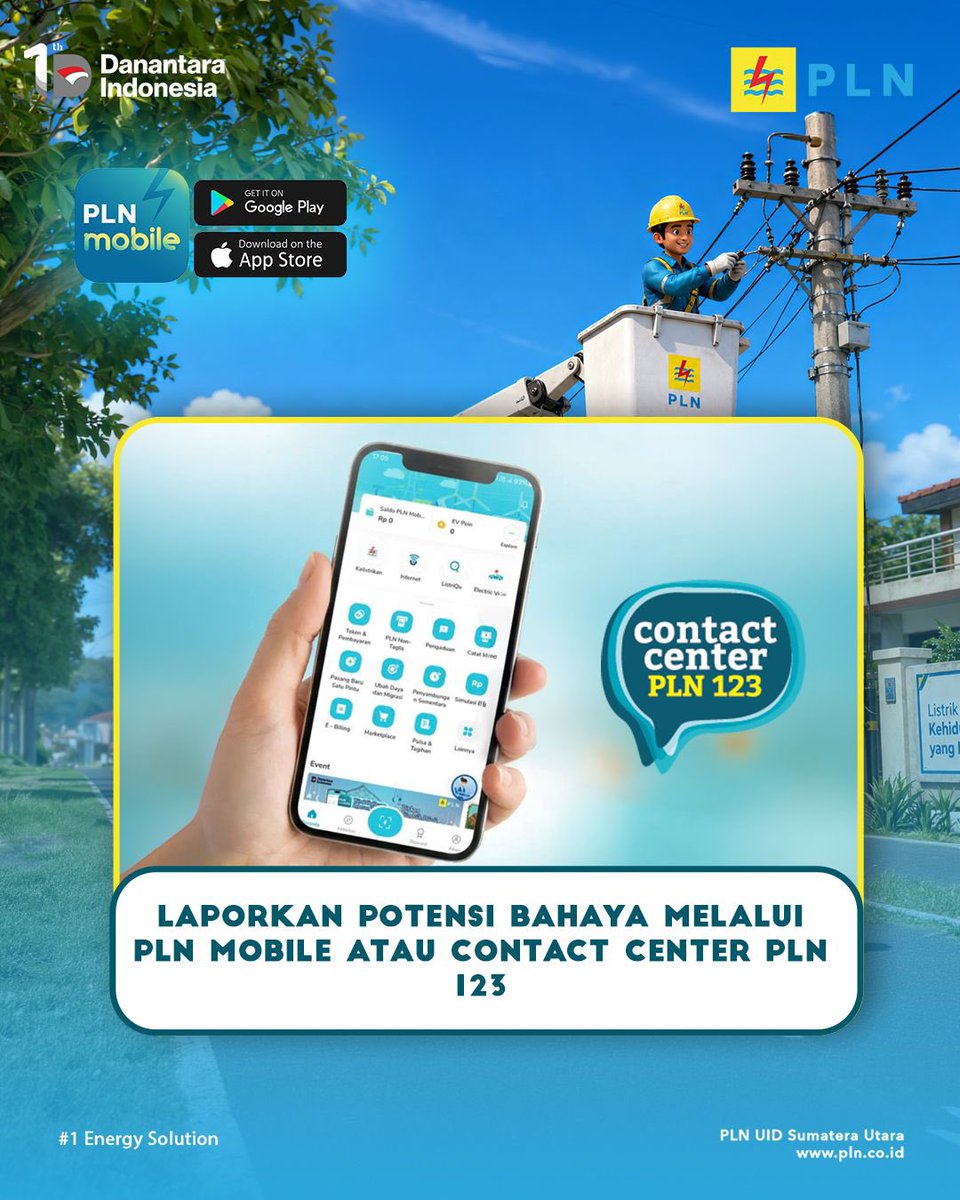 PLN Unit Induk Distribusi Sumatera Utara tweet media