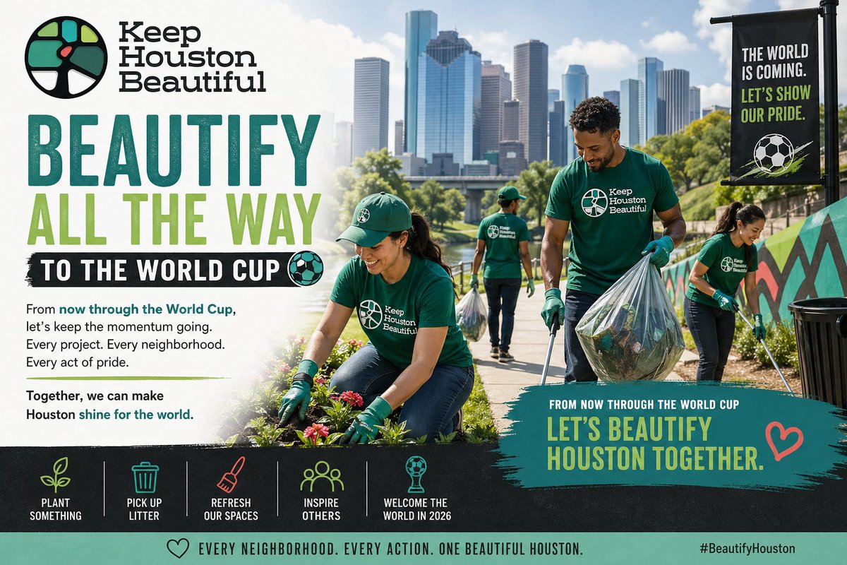 Keep Houston Beautiful tweet media