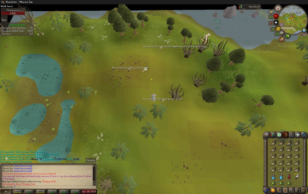 CuzzoScape's tweet photo. CHOMPY!
RSN: Mervin Tim
#Twitch: CuzzoScape
#Runescape #OSRS #OldSchoolRunescape #Jagex #MMORPG https://t.co/5Bpb5qYa8N