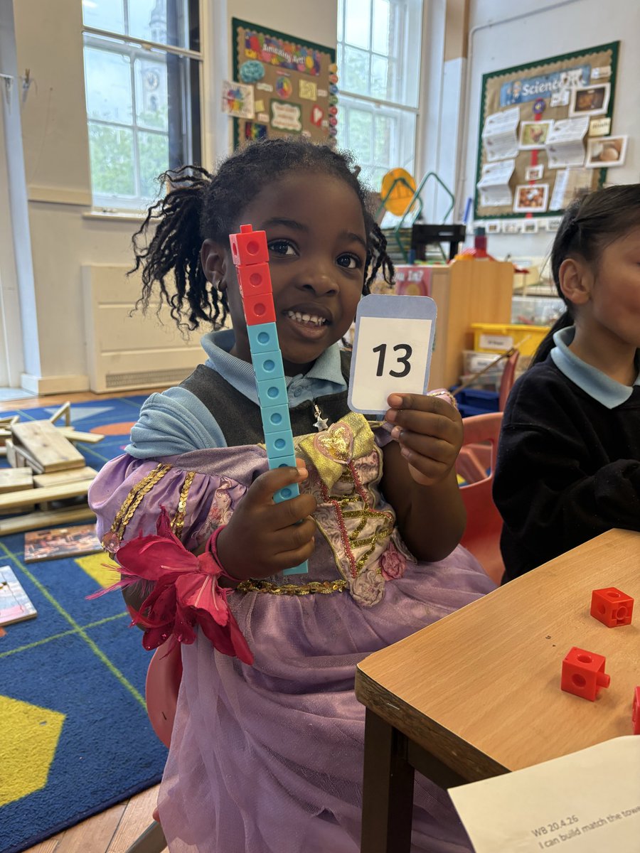 StJosephsSE8's tweet photo. Numbers beyond 10 in EYFS today!
#whiterosemaths https://t.co/ytF7C4eVFu