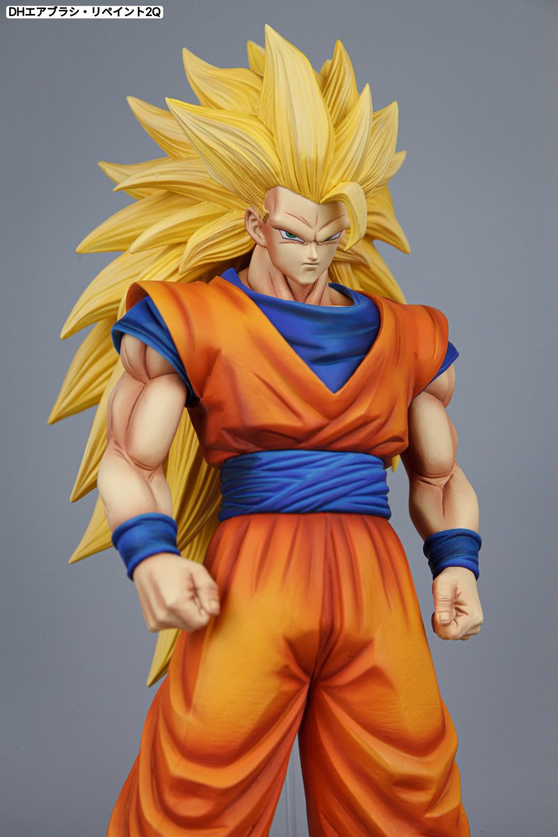 ドラゴンボール　ベジット 孫悟空 ベジータ リペイント品　3体セット　メモリーズ ドラゴンボールZ 魔人ブウ編 超サイヤ人3 孫悟空 グランディスタ