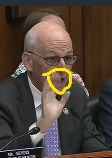 iiJustRunny's tweet photo. This man had his whole tooth fall out during kegsbreath hearing.

#america #trump #iran #war https://t.co/m0i5eO93ZR