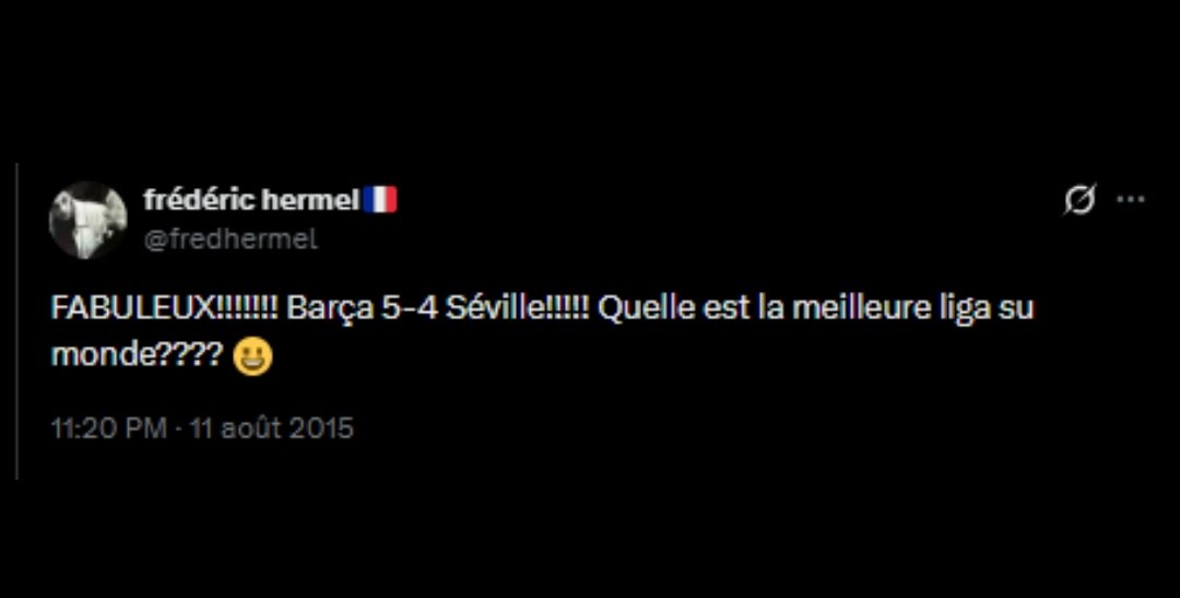 <a href="/lnstantFoot/">Instant Foot ⚽️</a> Non, il n'a pas aimé parce que le PSG a gagné 5-4. 👇👇👇👇👇