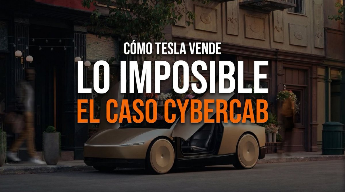 TalentWarehouse's tweet image. El caso Cybercab no es de autos, es de marketing. Tesla lo sabe mejor que nadie.
Lee el artículo completo &amp;gt; talentw.com/f/c%C3%B3mo-te…

#Tesla #Cybercab #ElonMusk #Autos #MarketingAutomotriz