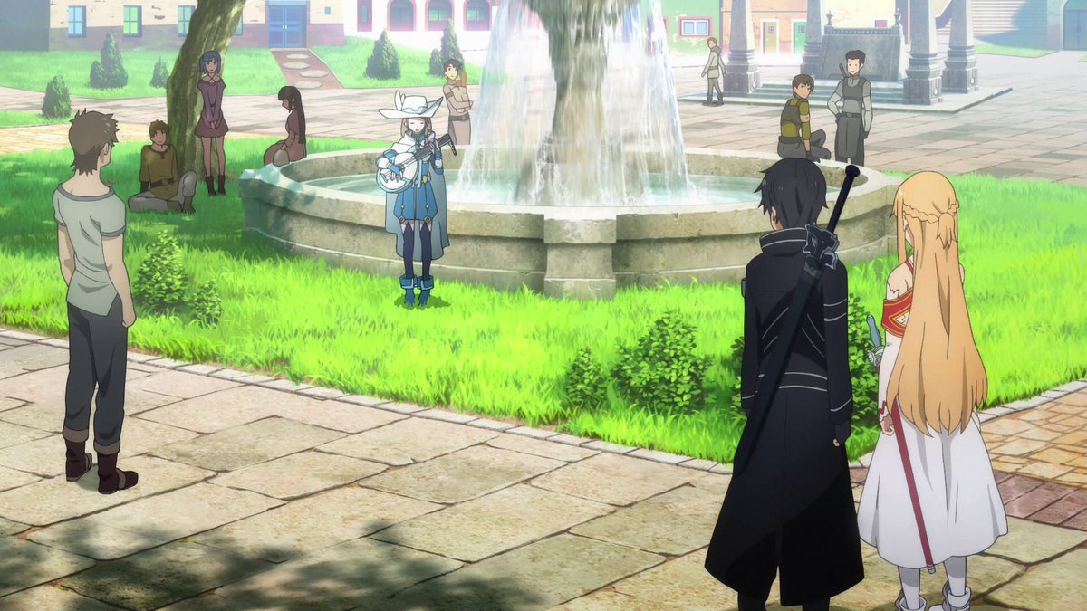 gamerturk95's tweet photo. Returning Asuna's memories and thanking Eiji for remembering her dream, the recreation of Shigemura Yuuna faded into nothingness.
Reminding everyone that no matter what happens...
Memories remain with us, in here... Forever...
#sao_anime #SwordArtOnline #SAOOS https://t.co/GLyKQKfRa2