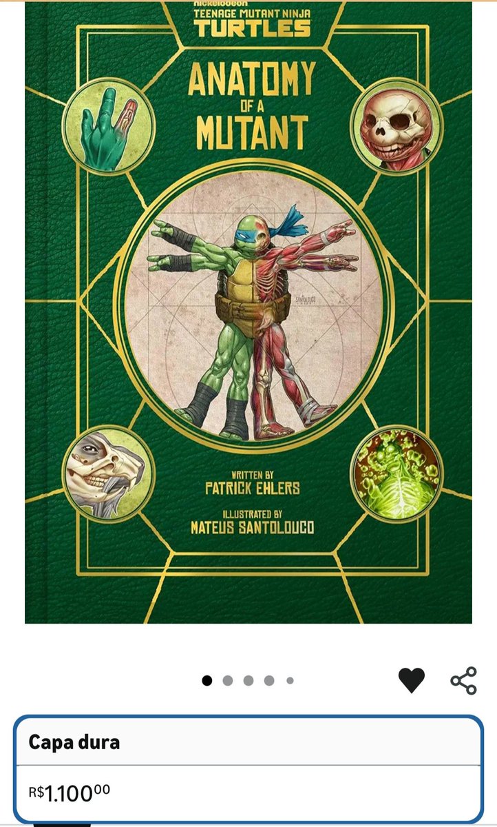 juvmarchiori's tweet photo. A, que legal! Vai sair um livro novo de tmnt, deixa eu dar uma olhada sobre como vai ser e......QUE??????? TÁ QUASE UM SALÁRIO MÍNIMO????

(eu sei q livro importado geralmente é caro mas mdsss?????) https://t.co/6ZgslciMrB