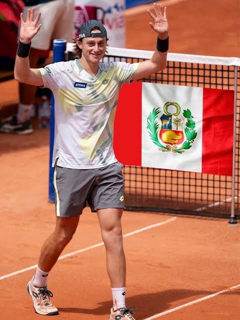 BarackAndres's tweet photo. Seguimos en racha, Ignacio Buse acaba de ganar 2-0 en su debut en el Challenger de Francia al argentino Comesaña. Nacho está en un altísimo nivel, y seguirá cosechando triunfos para el Perú. https://t.co/K4DEJK3gY2