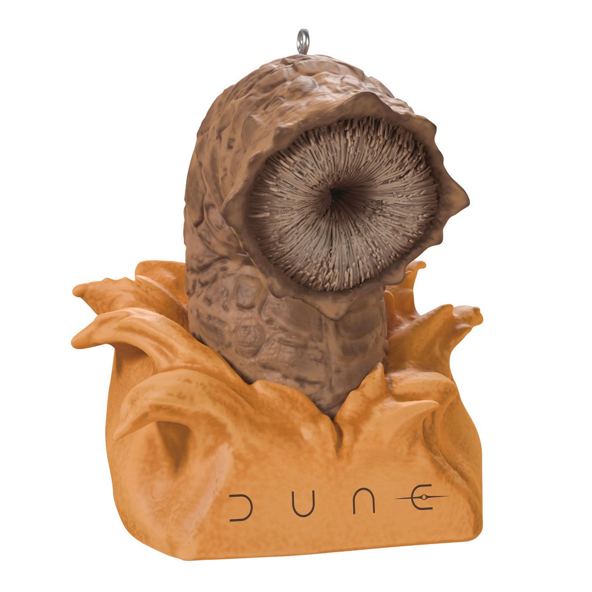 DuneInfo's tweet image. #Dune Product News!
@Hallmark "Shai-Hulud Ornament" will by available 11th July 2026 for $26.99.
3 x 3.25 x 3.25 inches.

Will you be hanging one from your tree? 🎄