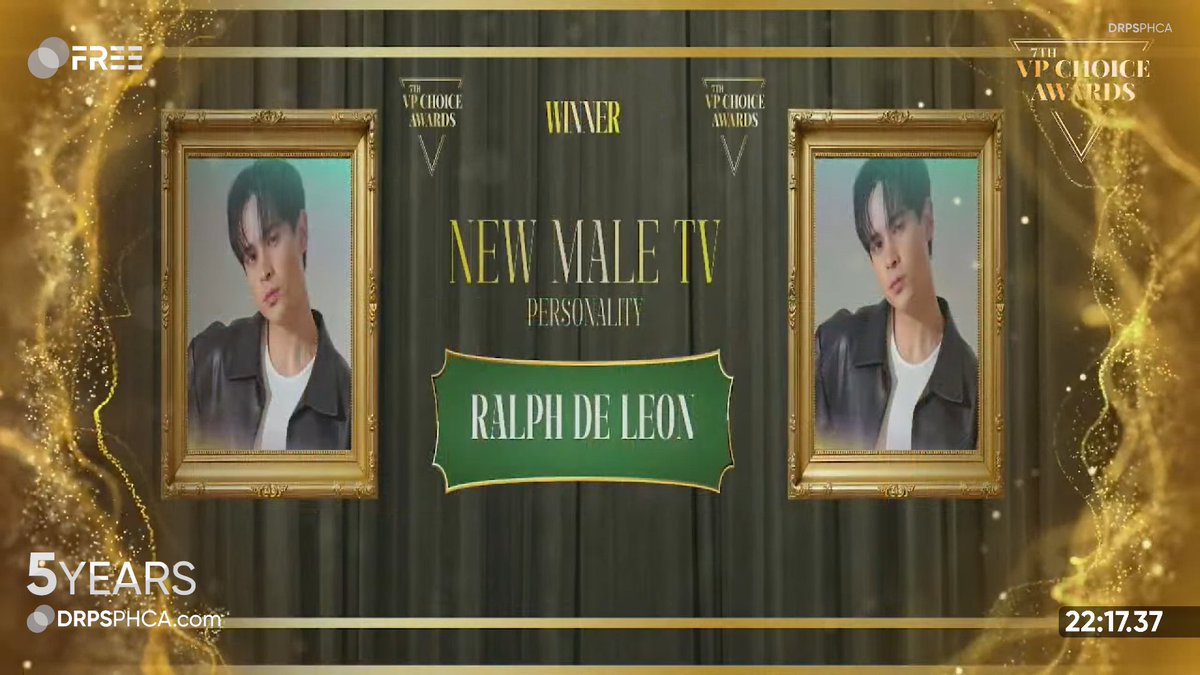DRPSPHCA's tweet photo. #7thVPChoiceAwards: Ralph de Leon - New Male TV Personality

PHCA-2026H1-6302 https://t.co/l6E4icOptI