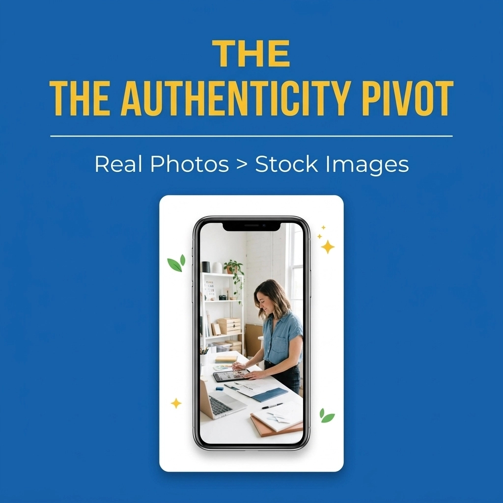 WebDesignerNora's tweet image. The 'Authenticity Pivot': Real photos beat stock images every time. 📸

Authenticity is your superpower. Real photos say 'we're the people you can trust.' 🤝

What was the last real photo you shared of your business?

#Authenticity #BrandTrust #NoraKramerDesigns