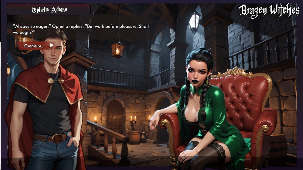 GrimmAlbus91572's tweet image. Patreon Build 0.2.1 is available to all backers, 0.2.0 to everyone!  Come check out the most detailed and animated scene ever with Ophelia the background Slytherin!
patreon.com/BrazenWitches
#hogwarts #harrypotter #brazenwitches #slytherin