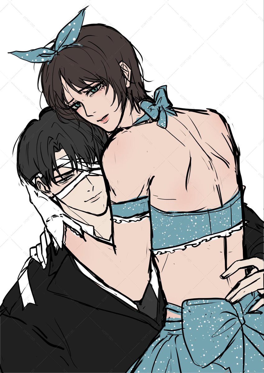 suchilovesbread's tweet photo. (wip）

NN！L ! と ! えれりん！！

イラスト：Riska (https://t.co/LeWP3w0s91)
依頼者：私

#リヴァエレ #리바에렌 #Rivaere https://t.co/YJ7cjaTkkj